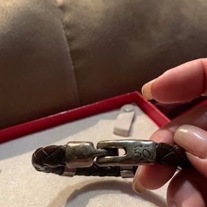 Uno de 50 leather bracelet